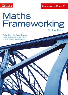 Book cover for KS3 Maths Homework Book 2