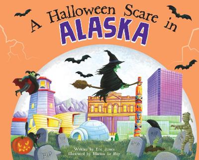 Book cover for A Halloween Scare in Alaska