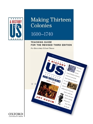 Book cover for A History of US: Making Thirteen Colonies 1600-1740