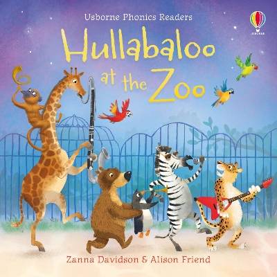 Book cover for Hullabaloo at the Zoo