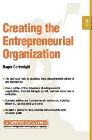 Cover of Creating the Entrepreneurial Organization