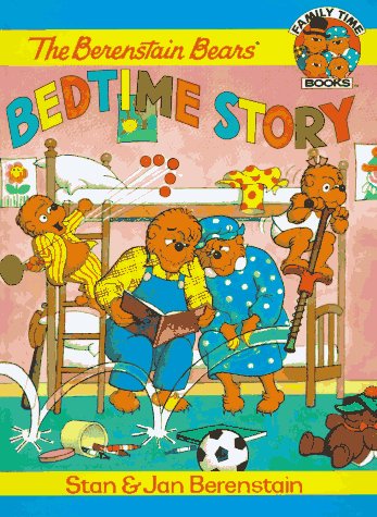 Book cover for The Berenstain Bears' Bedtime Story