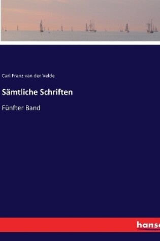 Cover of Sämtliche Schriften