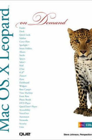 Cover of Mac OS X Leopard On Demand