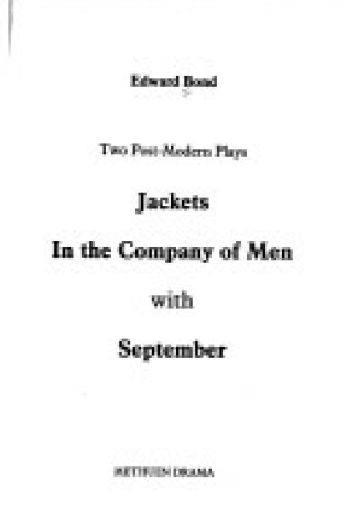 Cover of Two Post-modern Plays