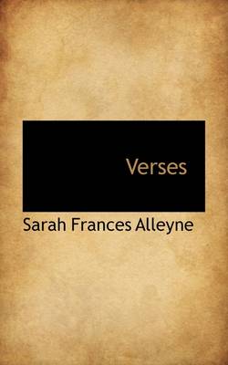 Book cover for Verses