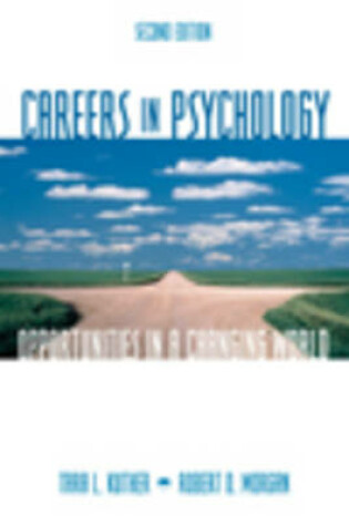 Cover of Careers in Psychology 2e