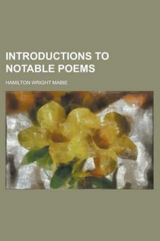 Cover of Introductions to Notable Poems