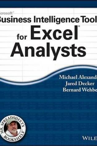 Cover of Microsoft Business Intelligence Tools for Excel Analysts