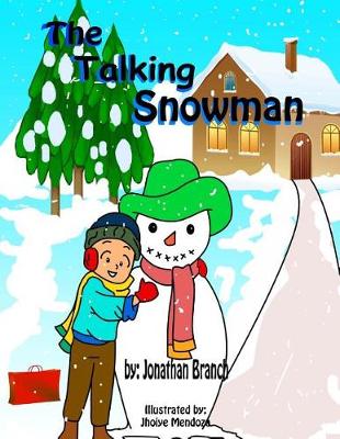 Book cover for The Talking Snowman