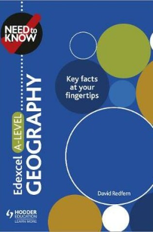Cover of Need to Know: Edexcel A-level Geography
