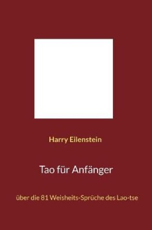 Cover of Tao fur Anfanger