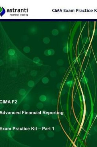 Cover of Cima F2 Advanced Financial Reporting