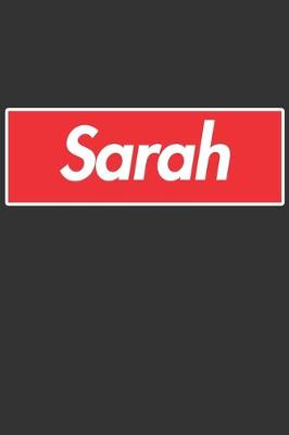 Book cover for Sarah