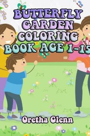 Cover of Butterfly Garden Coloring Book