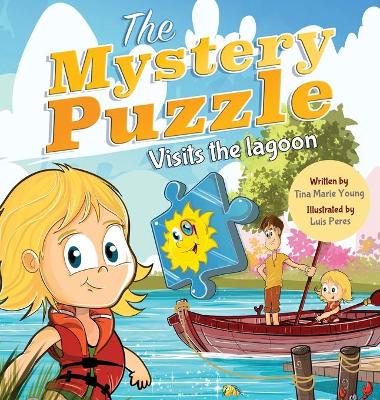 Book cover for The Mystery Puzzle Visits the Lagoon