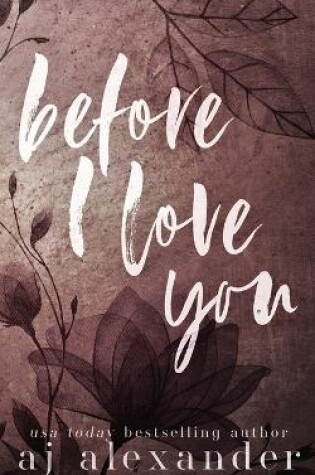 Cover of Before I Love You