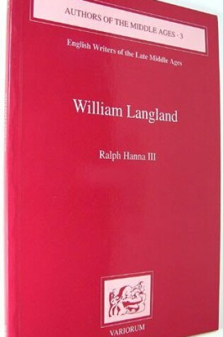 Cover of William Langland