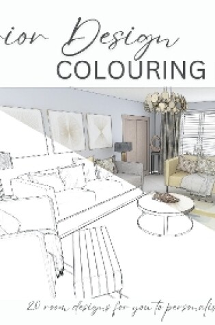 Cover of Interior Design Colouring Book