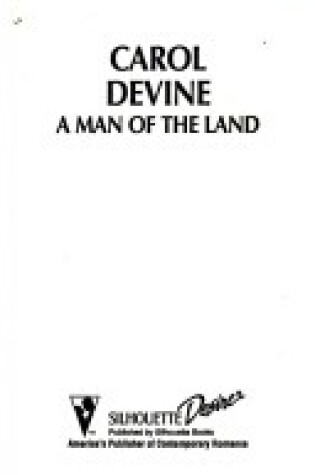 Cover of A Man Of The Land