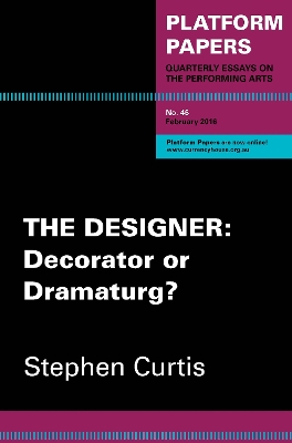 Book cover for Platform Papers 46: The Designer