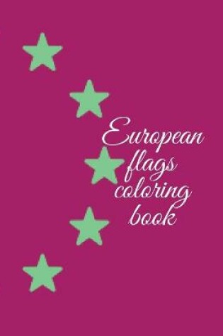 Cover of European flags coloring book