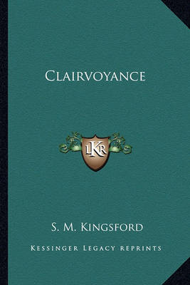 Book cover for Clairvoyance