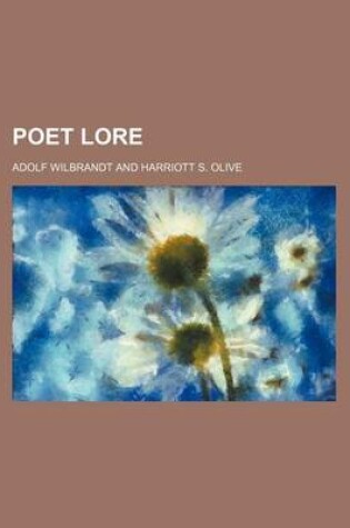 Cover of Poet Lore