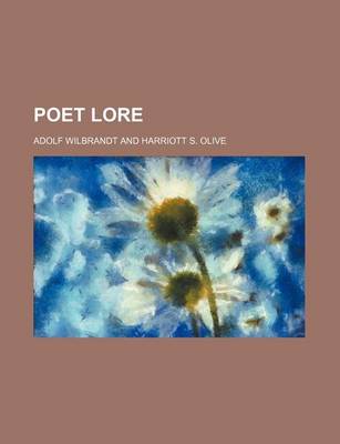 Book cover for Poet Lore