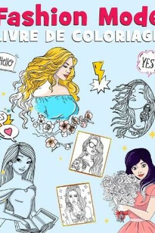 Cover of Fashion Mode Livre de Coloriage