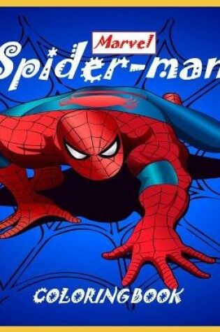 Cover of Marvel Spiderman Coloring Book