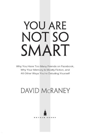Book cover for You Are Not So Smart