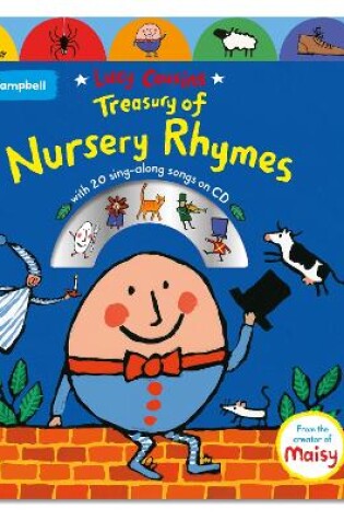 Cover of Lucy Cousins Treasury of Nursery Rhymes Book and CD