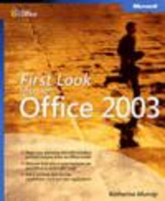 Book cover for First Look Microsoft Office 2003