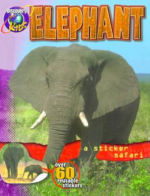 Book cover for Elephant: Sticker Safari Books