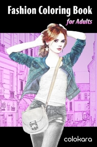 Cover of Fashion Coloring Book for Adults