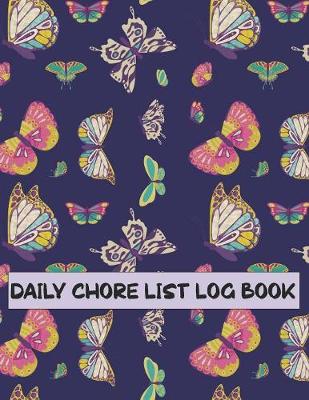 Book cover for Daily Chore List Logbook