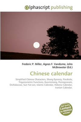 Book cover for Chinese Calendar