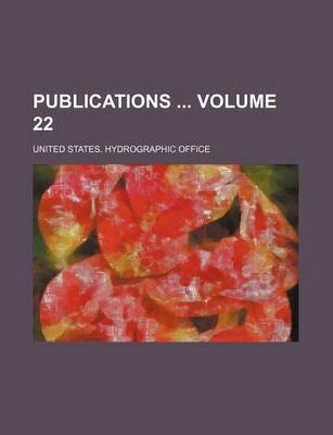 Book cover for Publications Volume 22