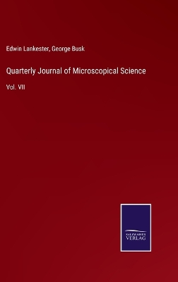 Book cover for Quarterly Journal of Microscopical Science