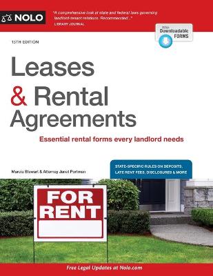 Book cover for Leases & Rental Agreements
