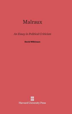 Book cover for Malraux