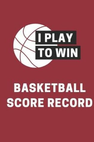 Cover of Basketball Scorebook