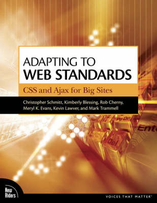 Book cover for Adapting to Web Standards