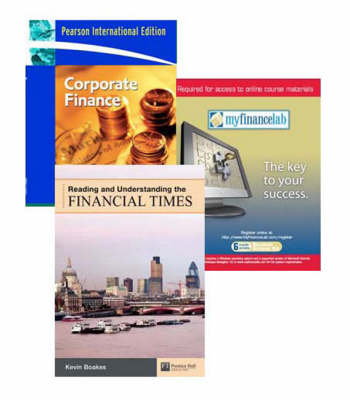 Book cover for Online Course Pack:Corporate Finance:International Edition/Reading and Understanding the Financial Times/MyFinanceLab 6-Month Student Access Code Card