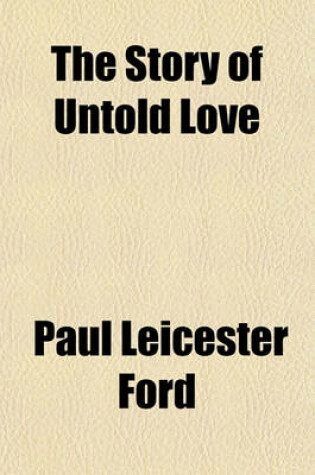 Cover of The Story of Untold Love