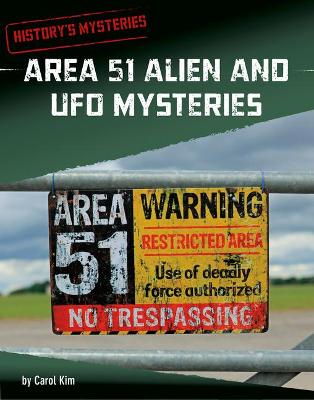 Book cover for Area 51 Alien and UFO Mysteries