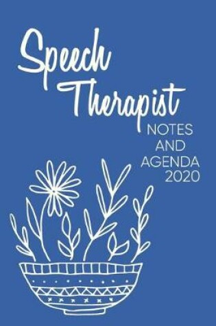 Cover of Speech Therapist Notes and Agenda