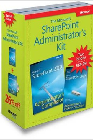 Cover of Microsoft SharePoint Administrator's Kit