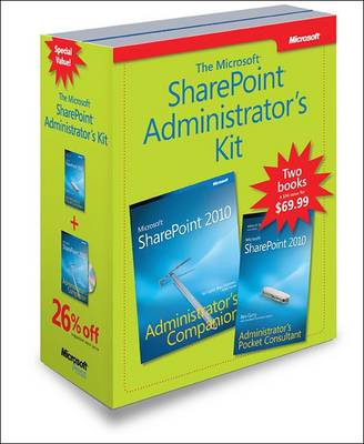 Book cover for Microsoft SharePoint Administrator's Kit